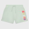 Guess Спортни шорти J3GD21 FL04P Зелен Relaxed Fit за Момичета цена