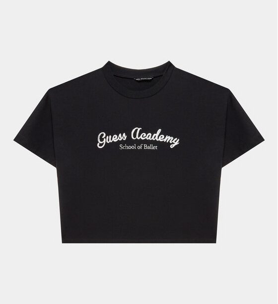 Guess Тишърт J3YI59 KABR0 Черен Boxy Fit за Момичета цена