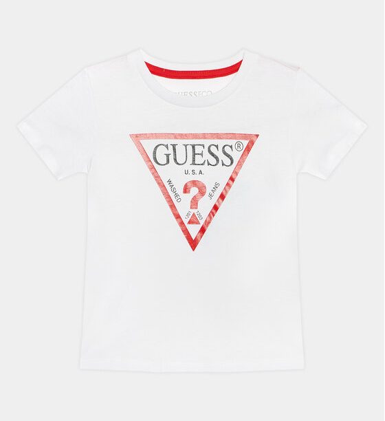 Guess Тишърт N73I55 K8HM0 Бял Regular Fit за Момчета цена