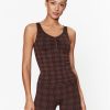 Guess топ V3BP06 ZZ04N Кафяв Slim Fit за Жени цена