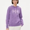 Helly Hansen Суитшърт Logo 33978 Виолетов Regular Fit за Жени цена