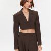 Herskind Сако Loreen 4911519 Кафяв Regular Fit за Жени цена