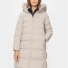 Hetregó Пухено яке Lena 8K697 23WD10 Бежов Regular Fit за Жени цена
