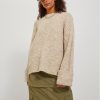JJXX Пуловер 12245453 Бежов Relaxed Fit за Жени цена