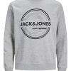 Jack&Jones Junior Суитшърт 12247681 Сив Standard Fit за Момчета цена