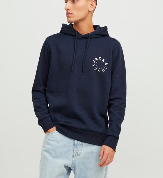 Jack&Jones Суитшърт Warrior 12242543 Тъмносин Regular Fit за Мъже цена