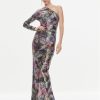 Just Cavalli Официална рокля 75PAO946 Цветен Slim Fit за Жени цена