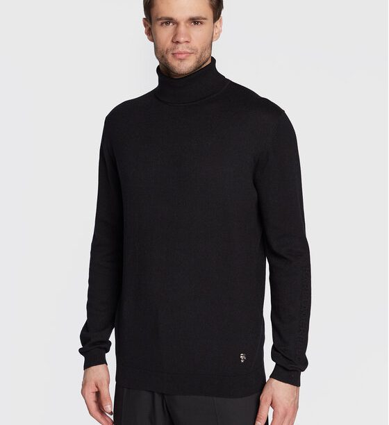 KARL LAGERFELD Поло 655037 524305 Черен Regular Fit за Мъже цена