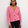 Kaffe Кардиган Susana 10507629 Розов Regular Fit за Жени цена
