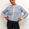 Kaffe Пуловер Vera 10507817 Бежов Regular Fit за Жени цена