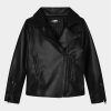 Яке от имитация на кожа Karl Lagerfeld Kids за Момичета цена
