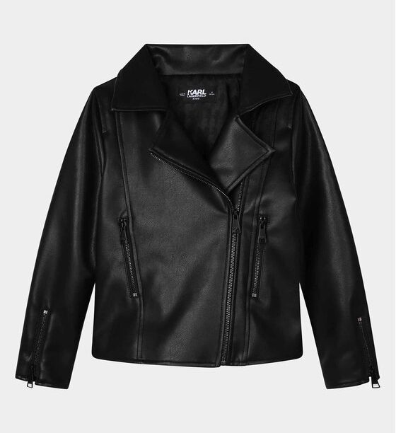 Яке от имитация на кожа Karl Lagerfeld Kids за Момичета цена