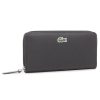 Lacoste Голям дамски портфейл L Zip Wallet NF2900PO Черен за Жени цена