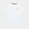 Lacoste Тишърт TJ1122 Бял Regular Fit цвят на ниска цена