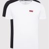 Levi's® Комплект 2 тишъртки 79681-0026 Бял Slim Fit за Мъже цена