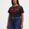 Levi's® Тишърт The Perfect Tee 357900003 Сив Regular Fit за Жени цена