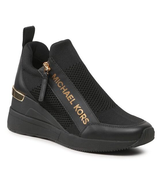 MICHAEL Michael Kors Сникърси Willis Wedge Trainer 43F3WIFS1D Черен за Жени цена