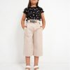 Mayoral Текстилни панталони 3506 Бежов Regular Fit за Момичета цена