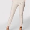 Morgan Текстилни панталони 211-PROSY.F Бежов Slim Fit за Жени цена