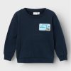 NAME IT Суитшърт 13220395 Тъмносин Regular Fit за Момчета цена