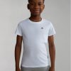 Napapijri Тишърт NP0A4GEH S Бял Regular Fit за Момчета цена