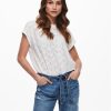ONLY Блуза Smilla 15231005 Бял Regular Fit за Жени цена