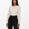 ONLY Пуловер Rica 15204279 Бежов Regular Fit за Жени цена