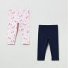 OVS Комплект 2 чифта клинове 1698435 Цветен Slim Fit за Момичета цена