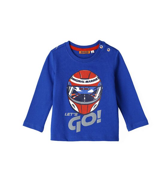 Original Marines Блуза DDP0244NM Син Regular Fit за Момчета цена