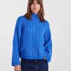 Pieces Поло 17128212 Син Regular Fit за Жени цена