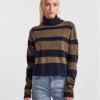 Pieces Поло 17143481 Тъмносин Regular Fit за Жени цена