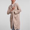 Pieces Преходно палто 17090175 Бежов Regular Fit за Жени цена