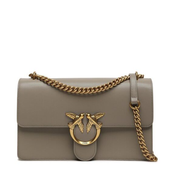 Pinko Дамска чанта Love One Classic Dc AI 23-24 PLTT100941 A0F1 Сив за Жени цена