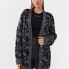 Pinko Кардиган Iguana 101712 A14L Сив Regular Fit за Жени цена