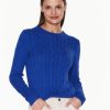Polo Ralph Lauren Пуловер 211891640006 Тъмносин Slim Fit за Жени цена