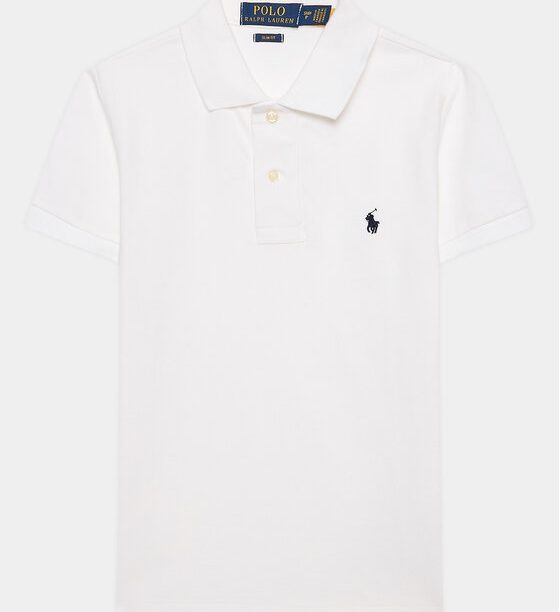 Polo Ralph Lauren Тениска с яка и копчета 323547926 Бял Slim Fit за Момчета цена