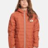 Quiksilver Преходно яке Scaly Jckt EQBJK03275 Оранжев Regular Fit за Момчета цена