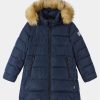 Reima Пухено яке Lunta 5100108B Тъмносин Regular Fit за Момичета цена