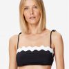 Seafolly Горнище на бански Gia 31436-717 Черен за Жени цена