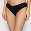 Seafolly Долнище на бански Twist Band 44320-942 Черен за Жени цена