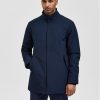 Selected Homme Преходно яке Peel 16084885 Тъмносин Regular Fit за Мъже цена