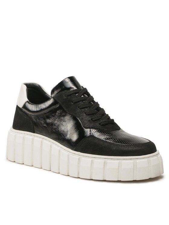 Sergio Bardi Сникърси WI23-B1025-02SB Черен цвят на ниска цена