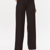 Silvian Heach Текстилни панталони CVA23092PA Черен Straight Fit за Жени цена