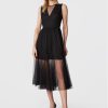 TWINSET Коктейлна рокля 231TP2721 Черен Regular Fit за Жени цена