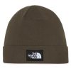 The North Face Шапка Dock Worker Recycled BeanieNF0A3FNT21L1 Каки за Мъже цена