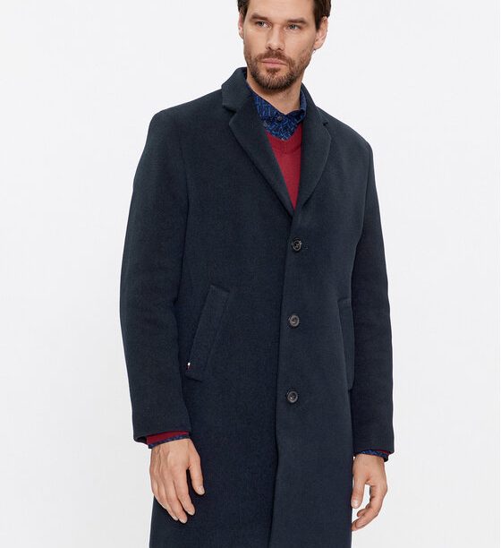 Вълнено палто Tommy Hilfiger за Мъже цена