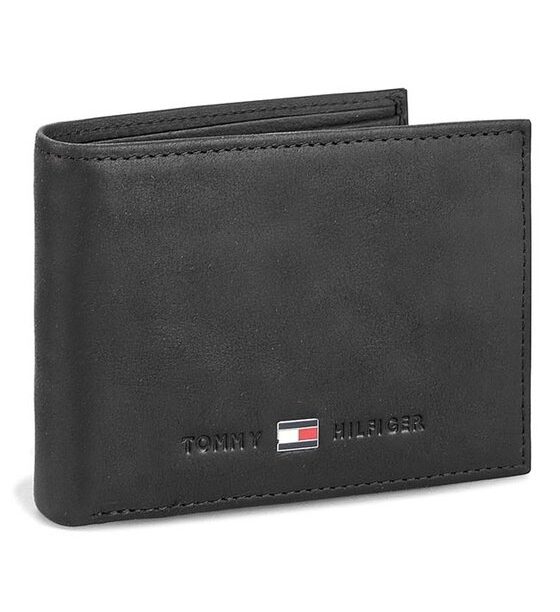 Tommy Hilfiger Голям мъжки портфейл Johnson Mini Cc Flap And Coin Pocket AM0AM00662/82568 Черен за Мъже цена