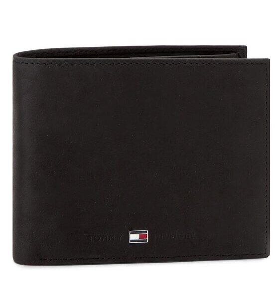 Tommy Hilfiger Голям мъжки портфейл Johnson Trifold AM0AM00665 Черен за Мъже цена
