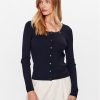 Tommy Hilfiger Кардиган WW0WW38995 Тъмносин Slim Fit за Жени цена