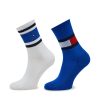 Комплект 2 чифта дълги чорапи детски Tommy Hilfiger за Момчета цена